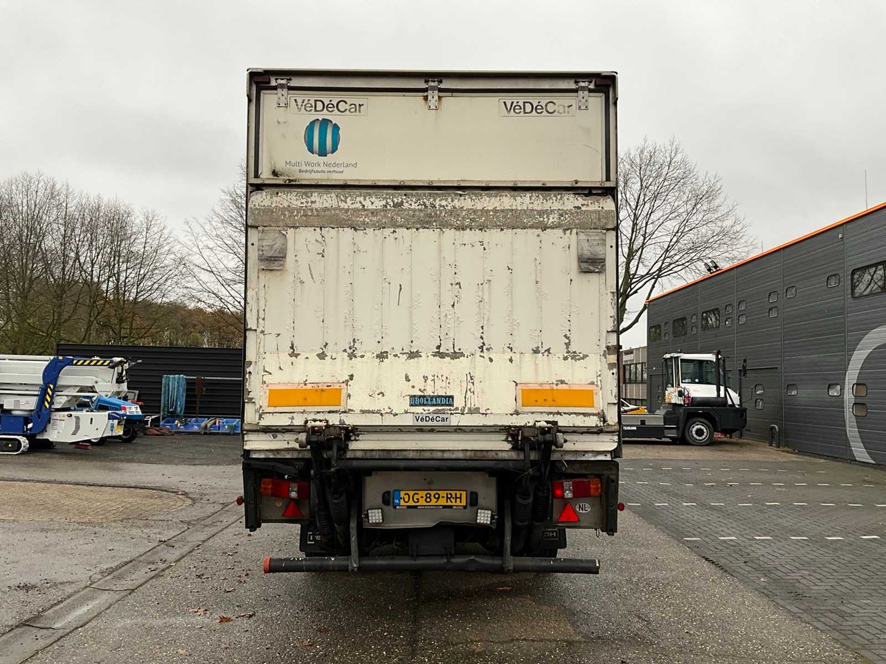 2001 TRACON TOS1220 CLOSED SEMI-TRAILER OG-89-RH - Poolhaagis: pilt 4 2001 TRACON TOS1220 CLOSED SEMI-TRAILER OG-89-RH - Poolhaagis: pilt 4