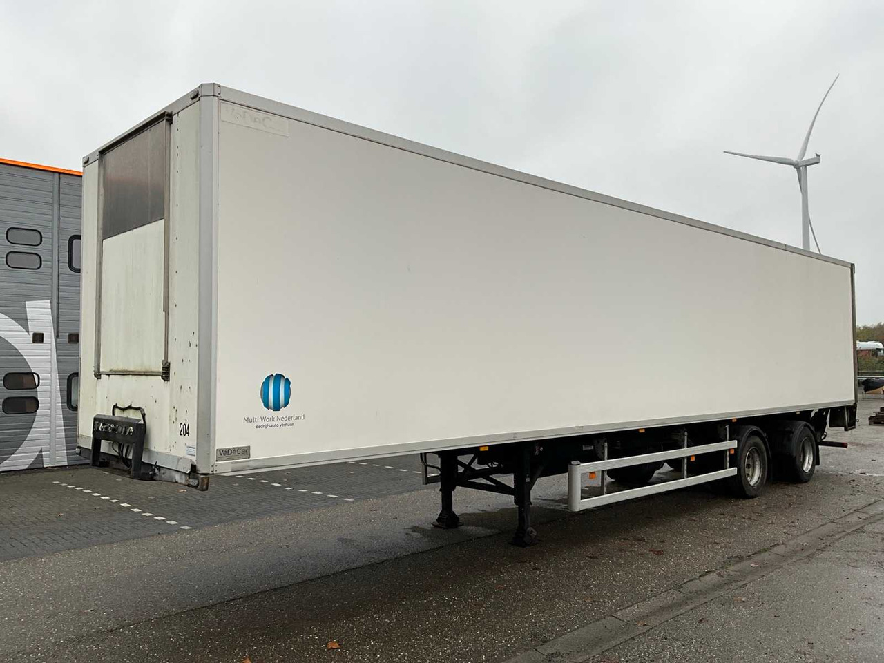 2001 TRACON TOS1220 CLOSED SEMI-TRAILER OG-89-RH - Poolhaagis: pilt 1 2001 TRACON TOS1220 CLOSED SEMI-TRAILER OG-89-RH - Poolhaagis: pilt 1