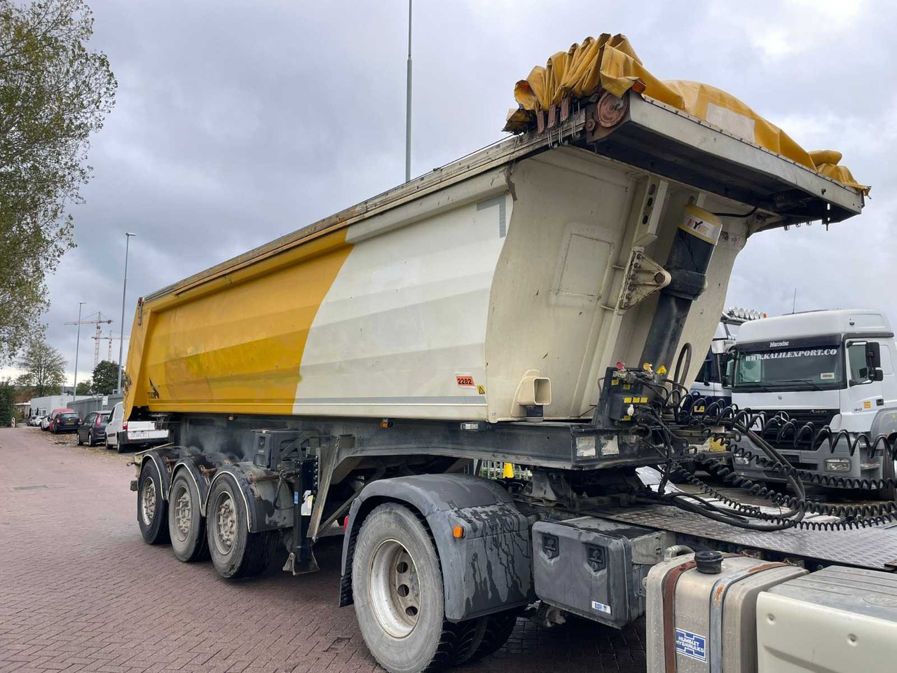 STAS - 2013 - S300CX C1B TIPPER TRAILER 3 AXLE COVER - SEMI-TRAILER - Poolhaagis: pilt 2 STAS - 2013 - S300CX C1B TIPPER TRAILER 3 AXLE COVER - SEMI-TRAILER - Poolhaagis: pilt 2