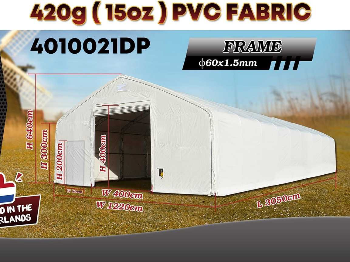 Rhino-Cross-Shelter 4010021DP 30,5x12,2x6,4 m - Säilitusmahuti: pilt 2 Rhino-Cross-Shelter 4010021DP 30,5x12,2x6,4 m - Säilitusmahuti: pilt 2