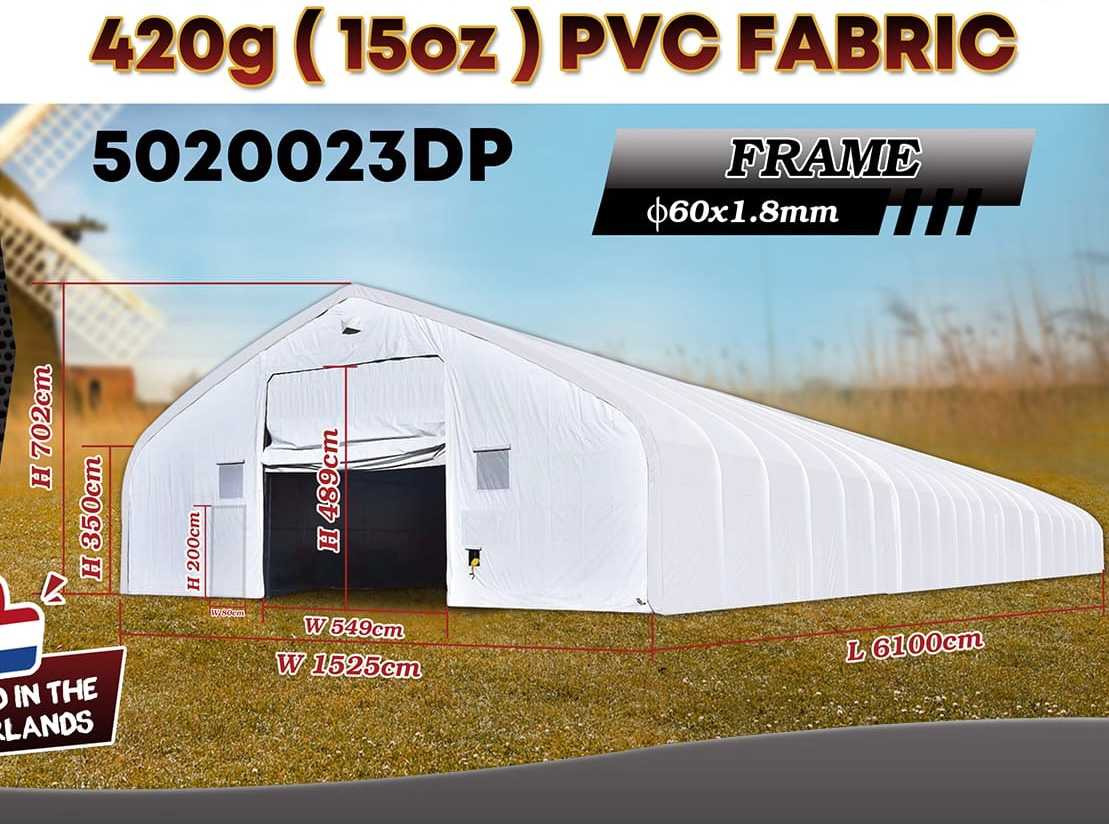Rhino-Cross-Shelter 5020023DP - 61x15,25x7,015 m - Säilitusmahuti: pilt 2 Rhino-Cross-Shelter 5020023DP - 61x15,25x7,015 m - Säilitusmahuti: pilt 2