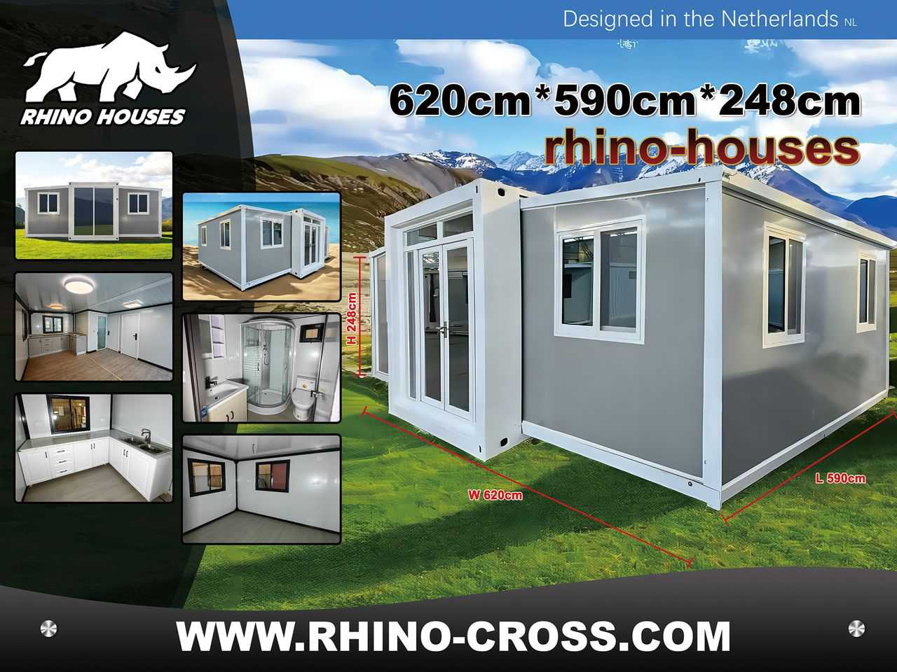 Rhino Houses 36,5 m2 - Ehitusmahuti: pilt 2 Rhino Houses 36,5 m2 - Ehitusmahuti: pilt 2