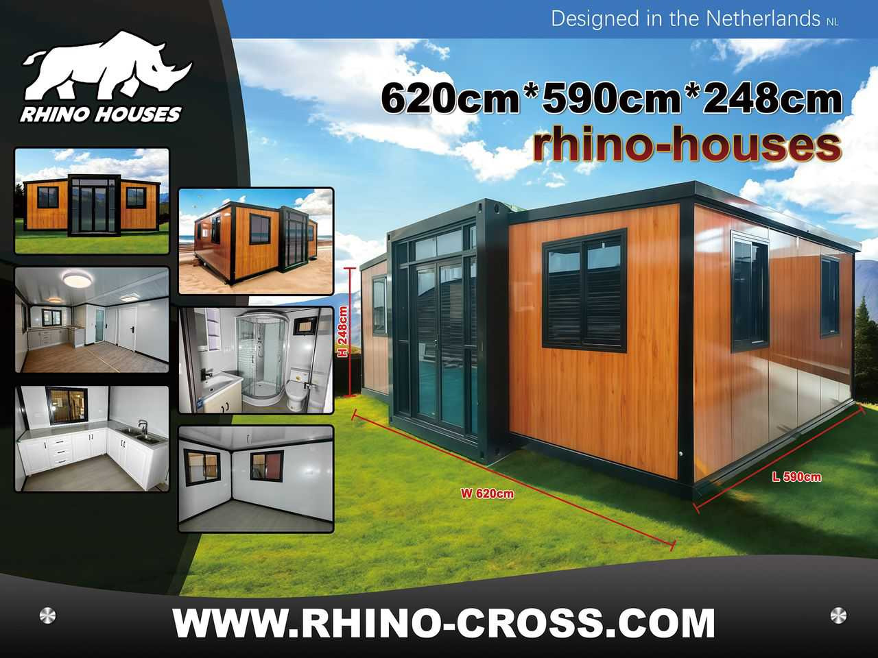 Rhino Houses 36,5 m2 - Ehitusmahuti: pilt 2 Rhino Houses 36,5 m2 - Ehitusmahuti: pilt 2