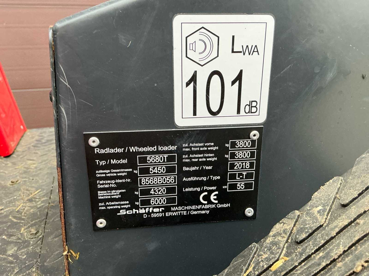 Rataslaadur Schäffer 2018 SCHÄFFER 5680T SHOVEL: pilt 13