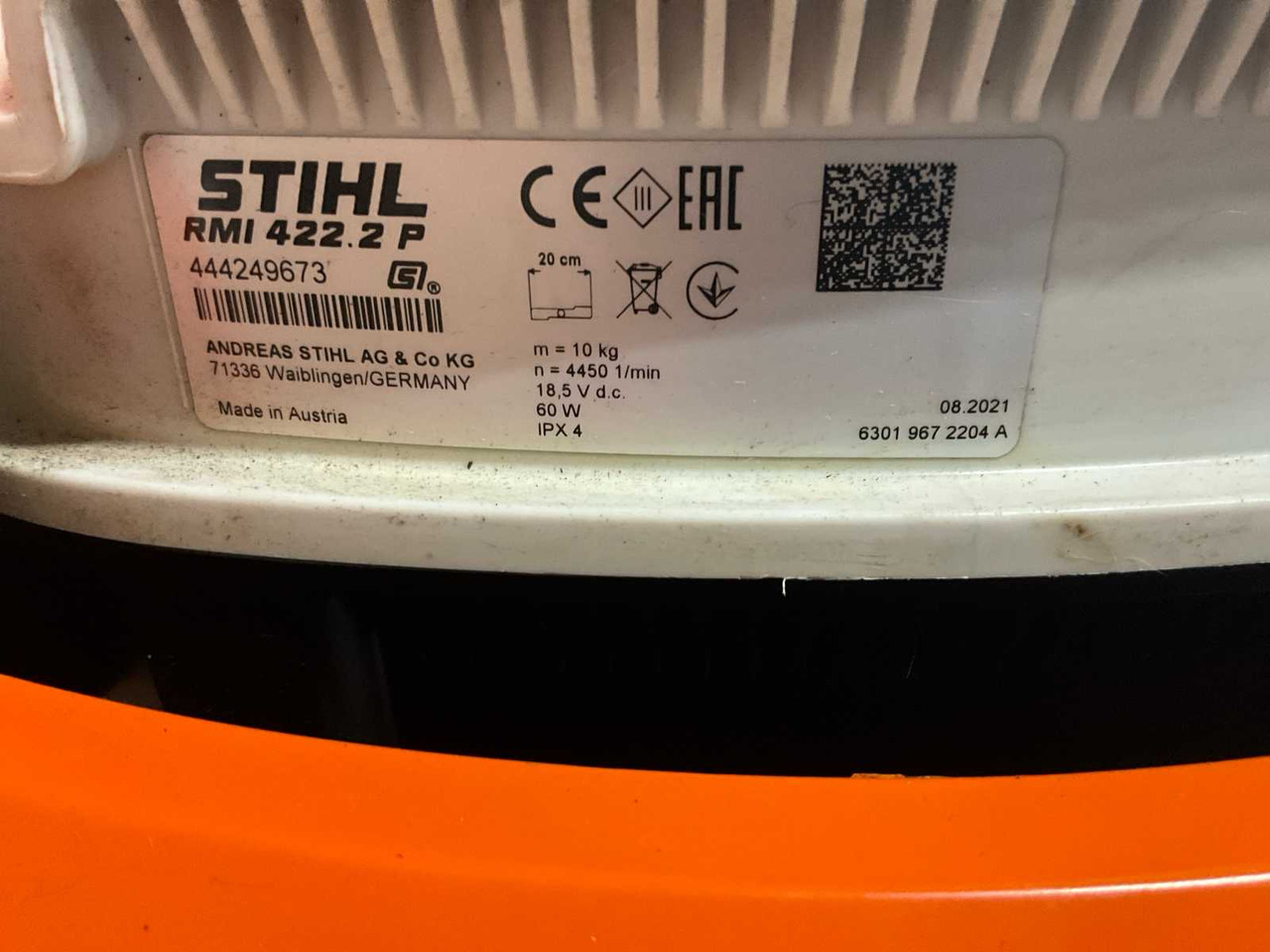 Muruniiduk Stihl RMI422.2: pilt 10