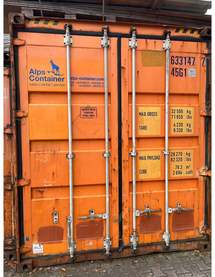 Storage container 40 FT - Merekonteiner: pilt 2 Storage container 40 FT - Merekonteiner: pilt 2