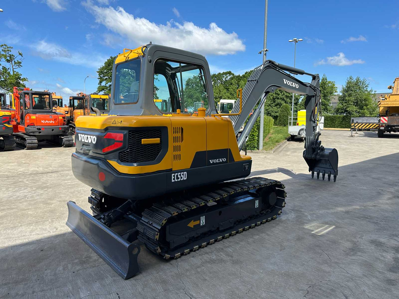 VOLVO EC55D - Lintekskavaator: pilt 4 VOLVO EC55D - Lintekskavaator: pilt 4