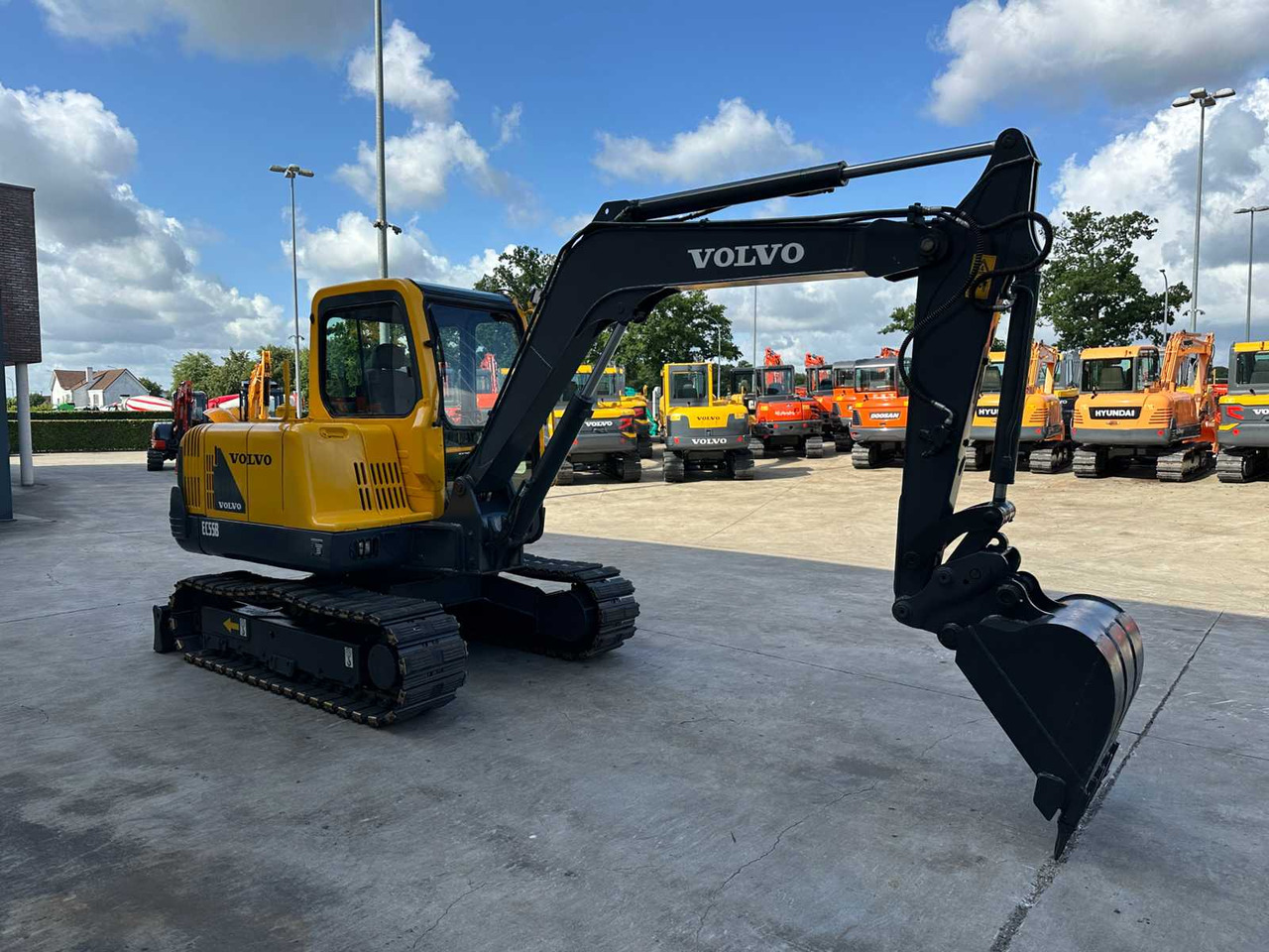 Volvo EC55B - Lintekskavaator: pilt 3 Volvo EC55B - Lintekskavaator: pilt 3