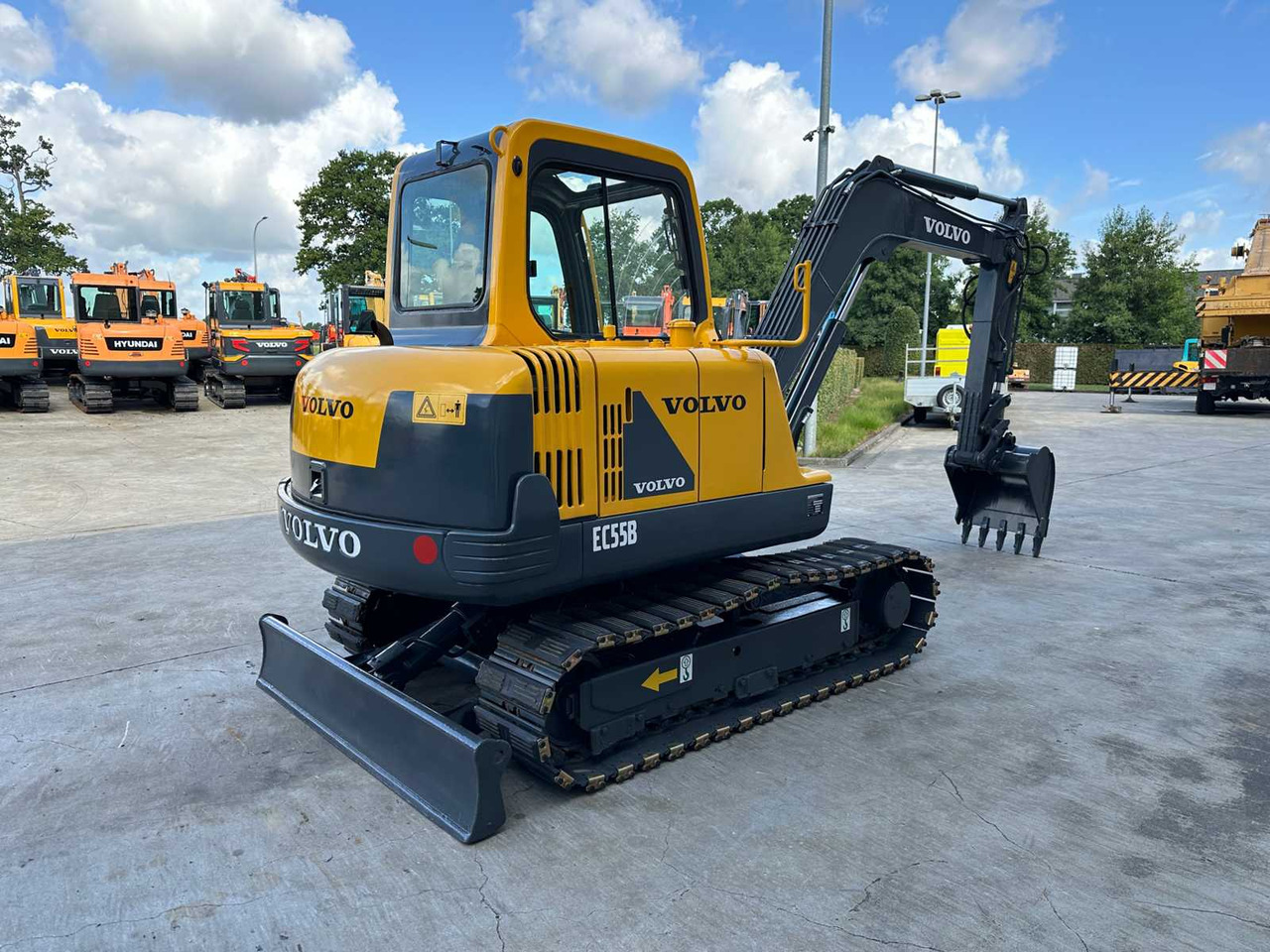 Volvo EC55B - Lintekskavaator: pilt 4 Volvo EC55B - Lintekskavaator: pilt 4