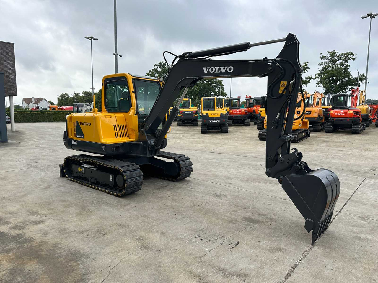 Volvo EC55B - Lintekskavaator: pilt 3 Volvo EC55B - Lintekskavaator: pilt 3