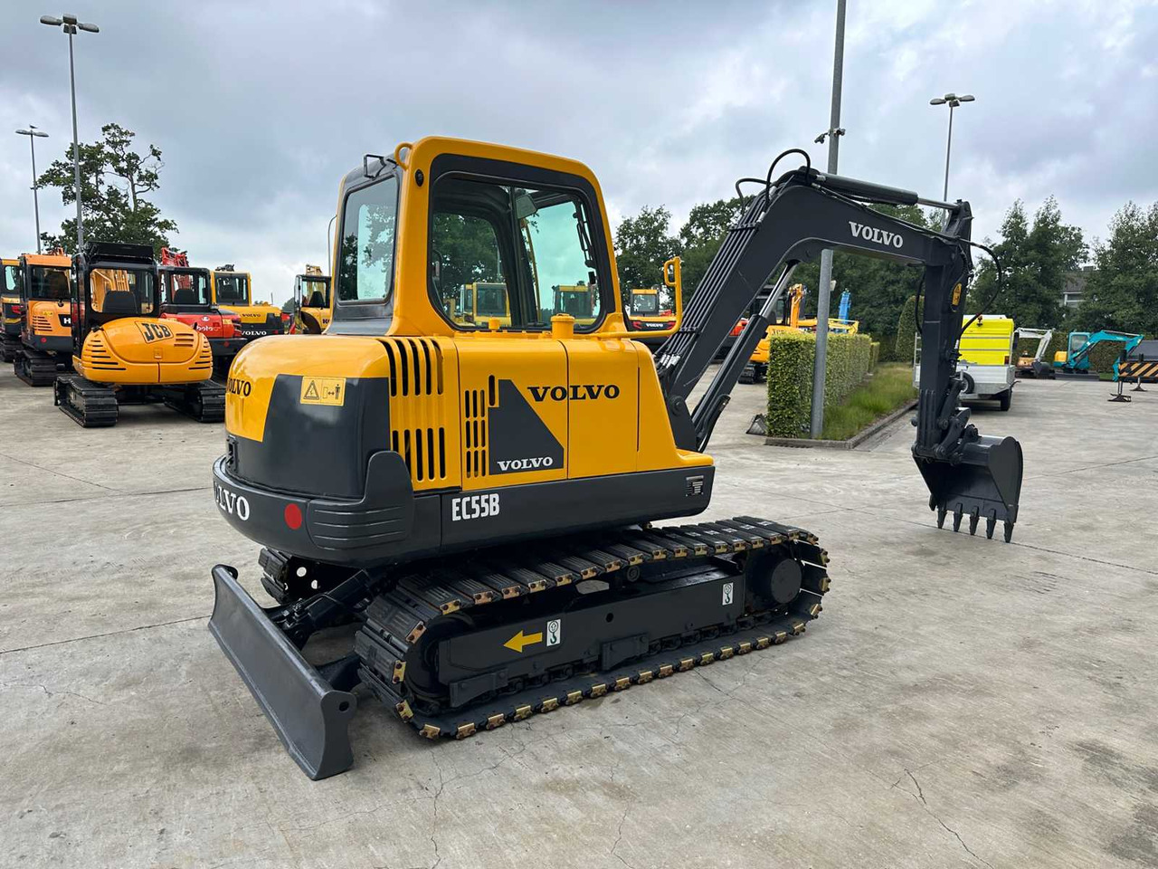 Volvo EC55B - Lintekskavaator: pilt 4 Volvo EC55B - Lintekskavaator: pilt 4