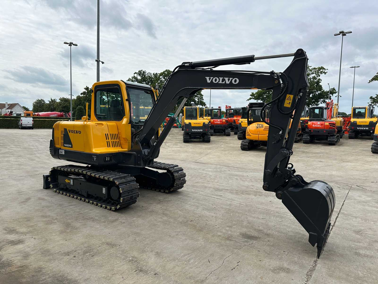 Volvo EC55B - Lintekskavaator: pilt 3 Volvo EC55B - Lintekskavaator: pilt 3