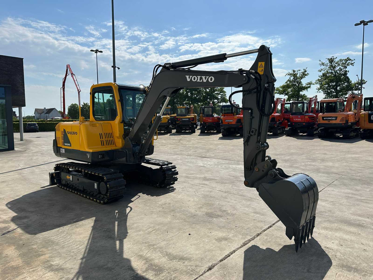 Volvo EC55B - Lintekskavaator: pilt 3 Volvo EC55B - Lintekskavaator: pilt 3