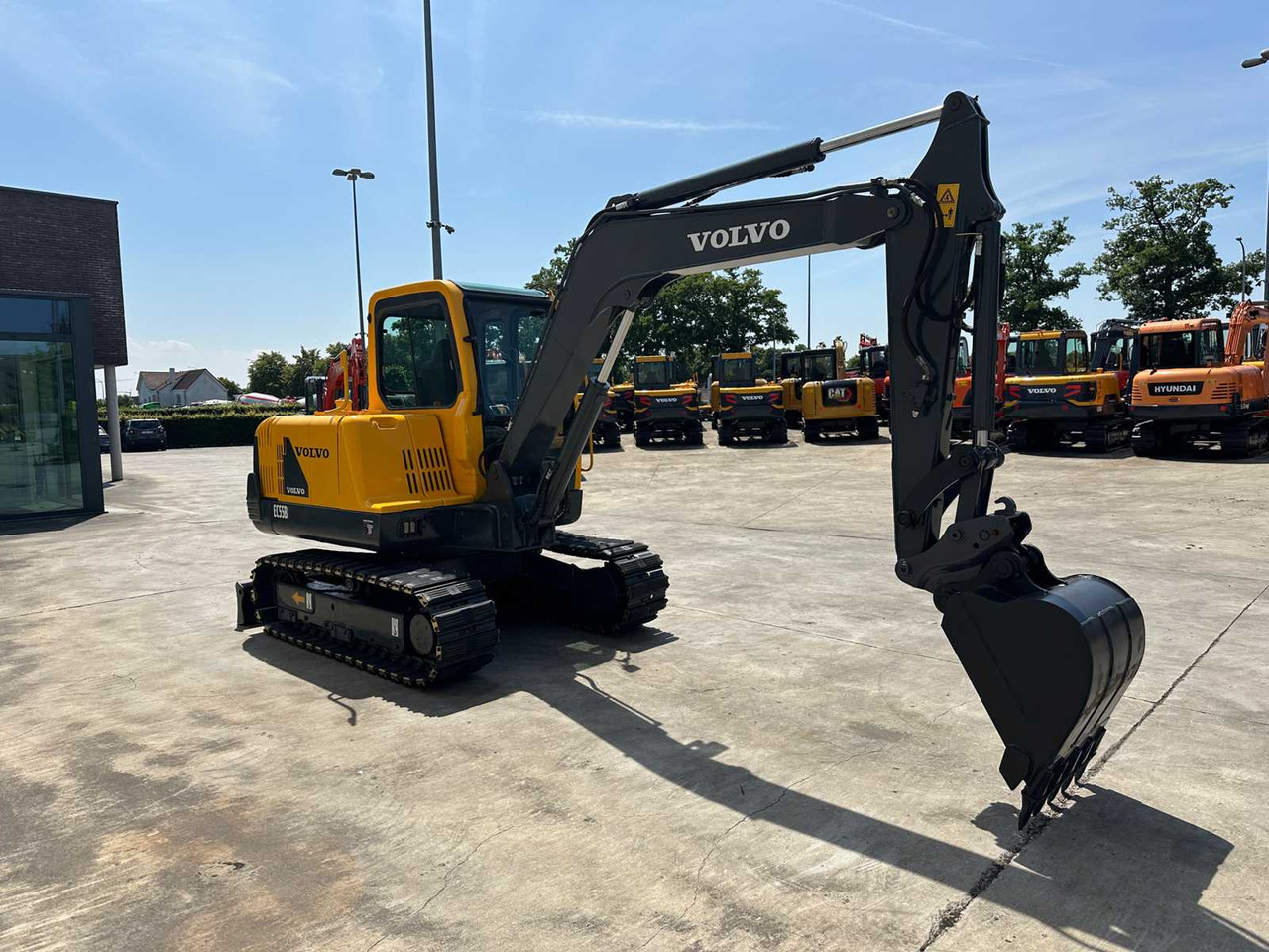Volvo EC55B - Lintekskavaator: pilt 3 Volvo EC55B - Lintekskavaator: pilt 3