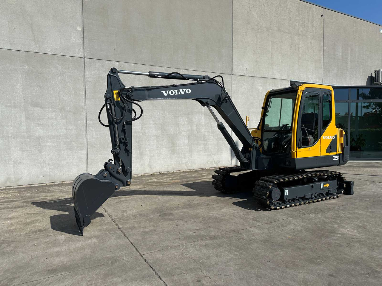 Volvo EC55B - Lintekskavaator: pilt 1 Volvo EC55B - Lintekskavaator: pilt 1