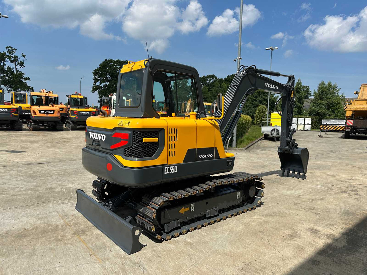 Volvo EC55D - Lintekskavaator: pilt 4 Volvo EC55D - Lintekskavaator: pilt 4