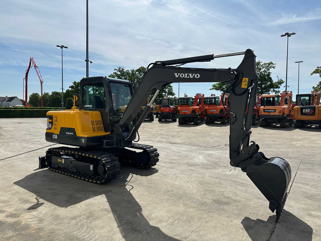 Volvo EC55D - Lintekskavaator: pilt 3 Volvo EC55D - Lintekskavaator: pilt 3