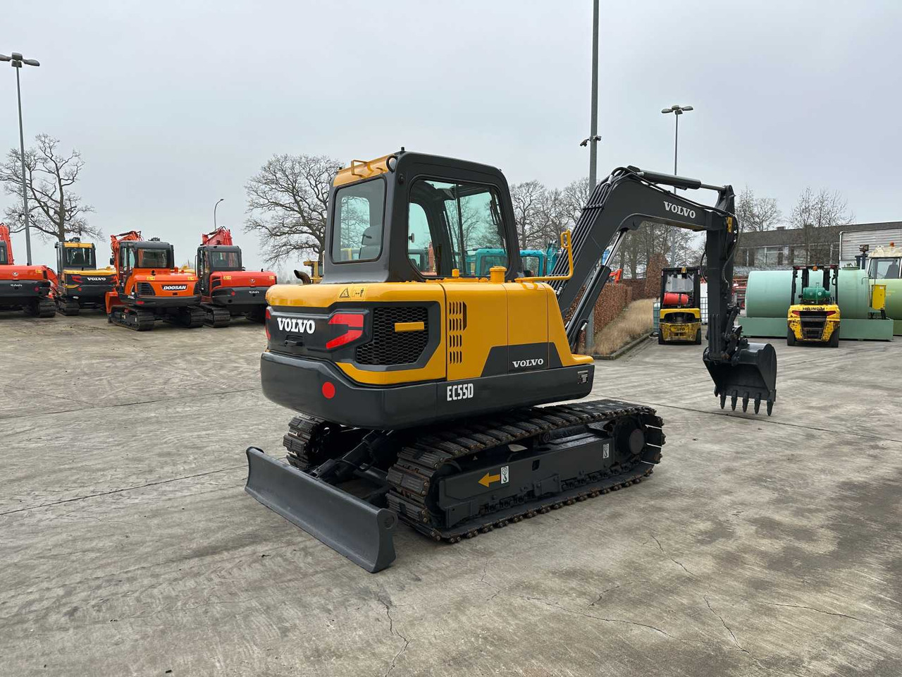 Volvo EC55D - Lintekskavaator: pilt 4 Volvo EC55D - Lintekskavaator: pilt 4