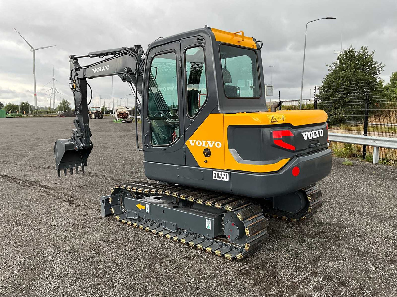 Volvo EC55D - Lintekskavaator: pilt 3 Volvo EC55D - Lintekskavaator: pilt 3