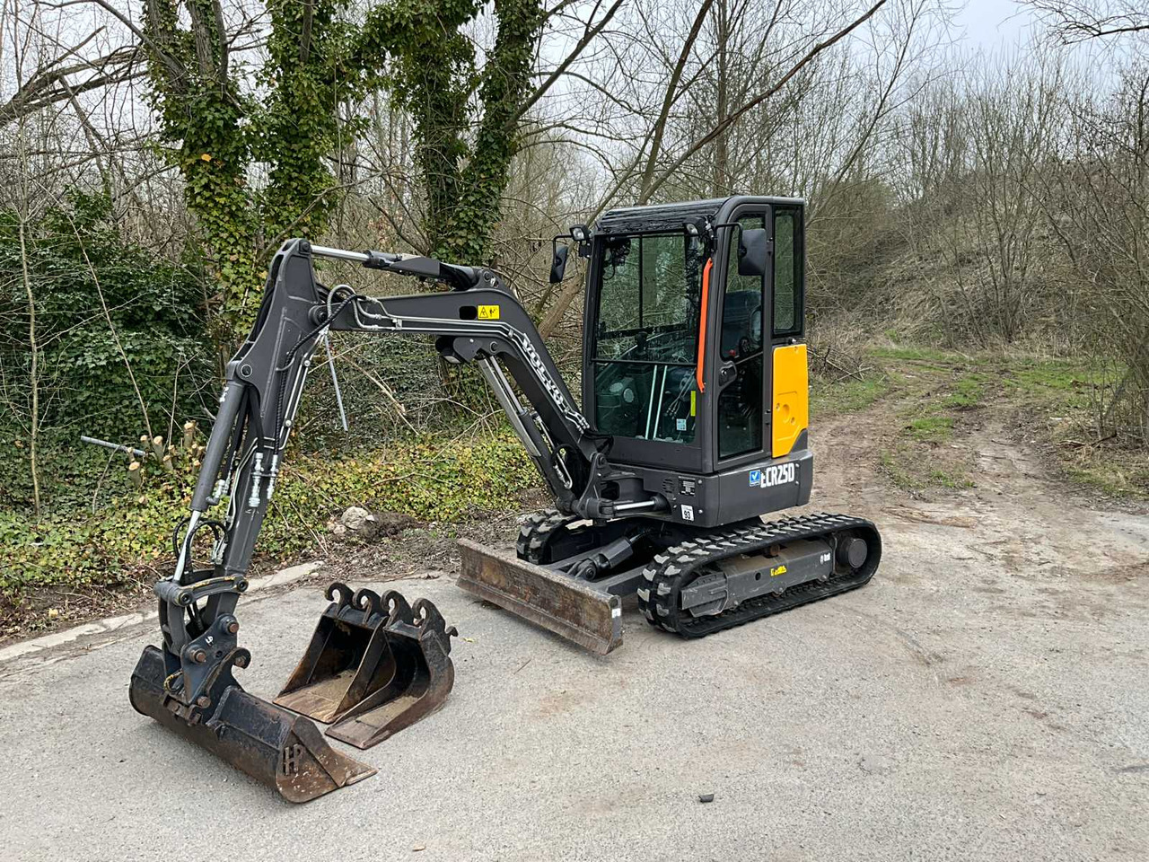 Volvo ECR25D - Miniekskavaator: pilt 1 Volvo ECR25D - Miniekskavaator: pilt 1