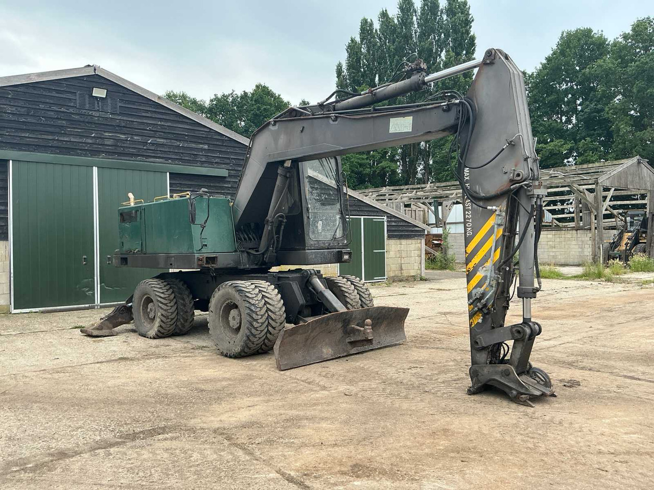 Volvo EW200 - Ratastel ekskavaator: pilt 3 Volvo EW200 - Ratastel ekskavaator: pilt 3