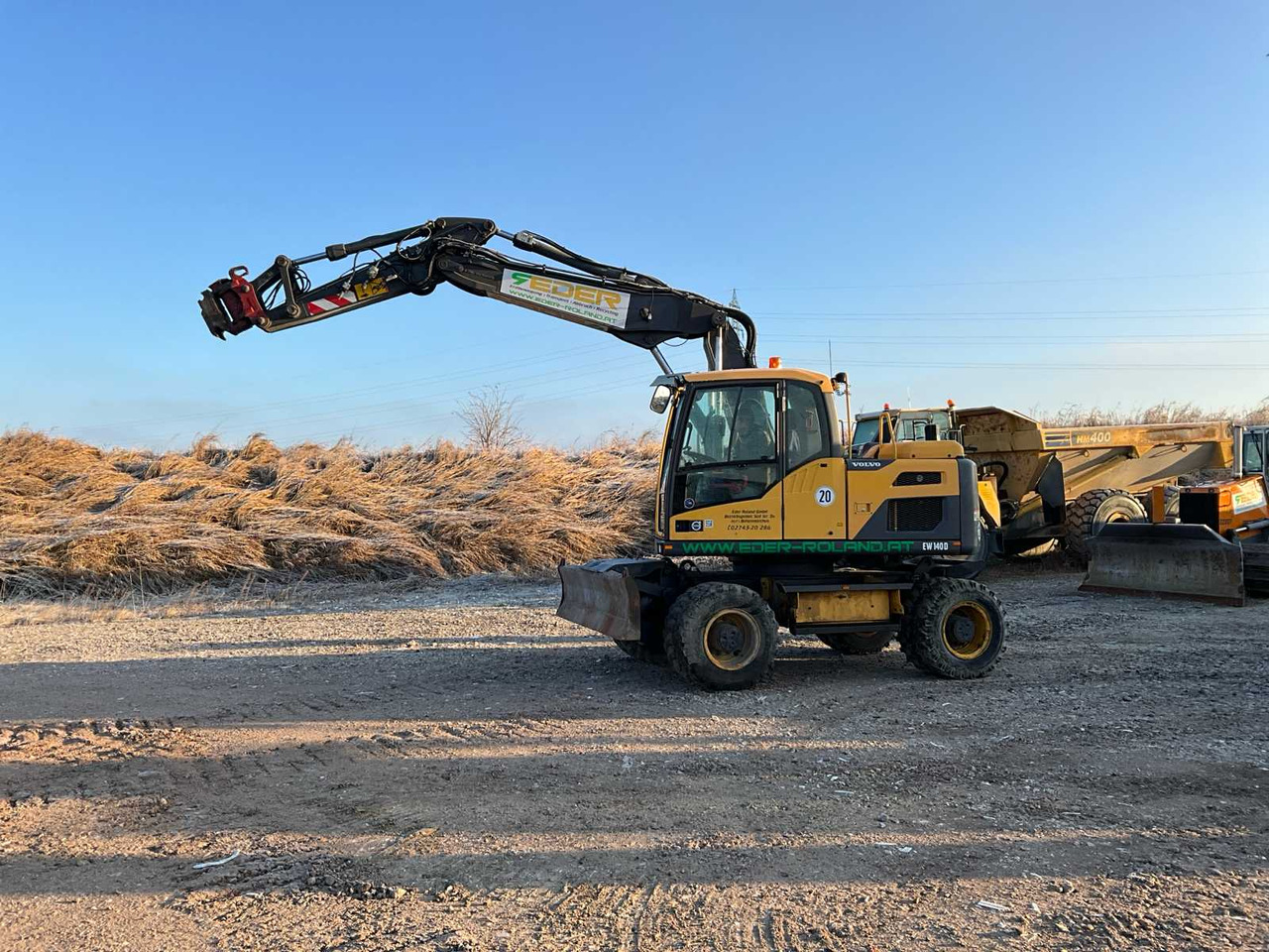 Volvo EXCAVATOR EW140D - Ratastel ekskavaator: pilt 1 Volvo EXCAVATOR EW140D - Ratastel ekskavaator: pilt 1