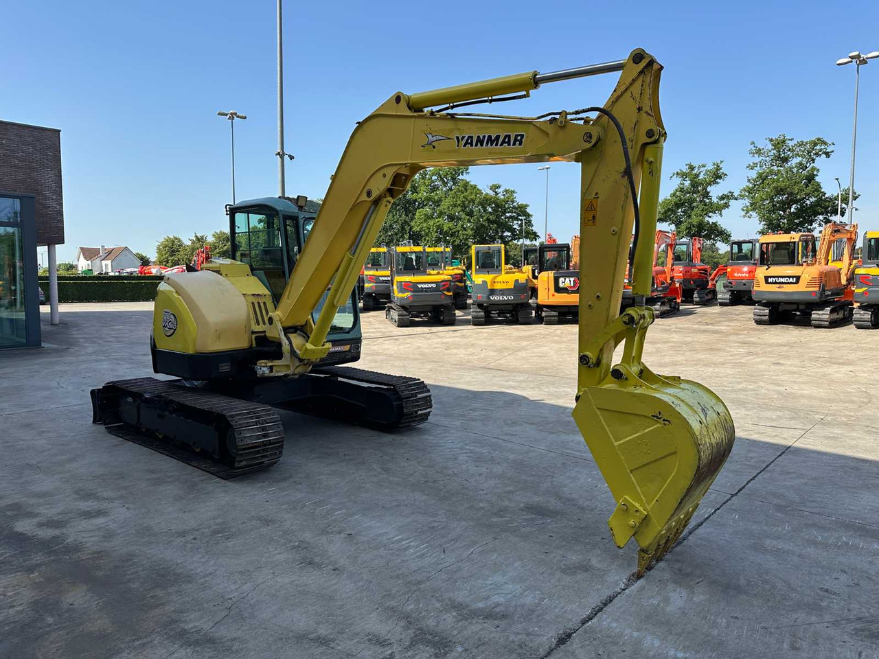 Yanmar VIO80 - Lintekskavaator: pilt 3 Yanmar VIO80 - Lintekskavaator: pilt 3