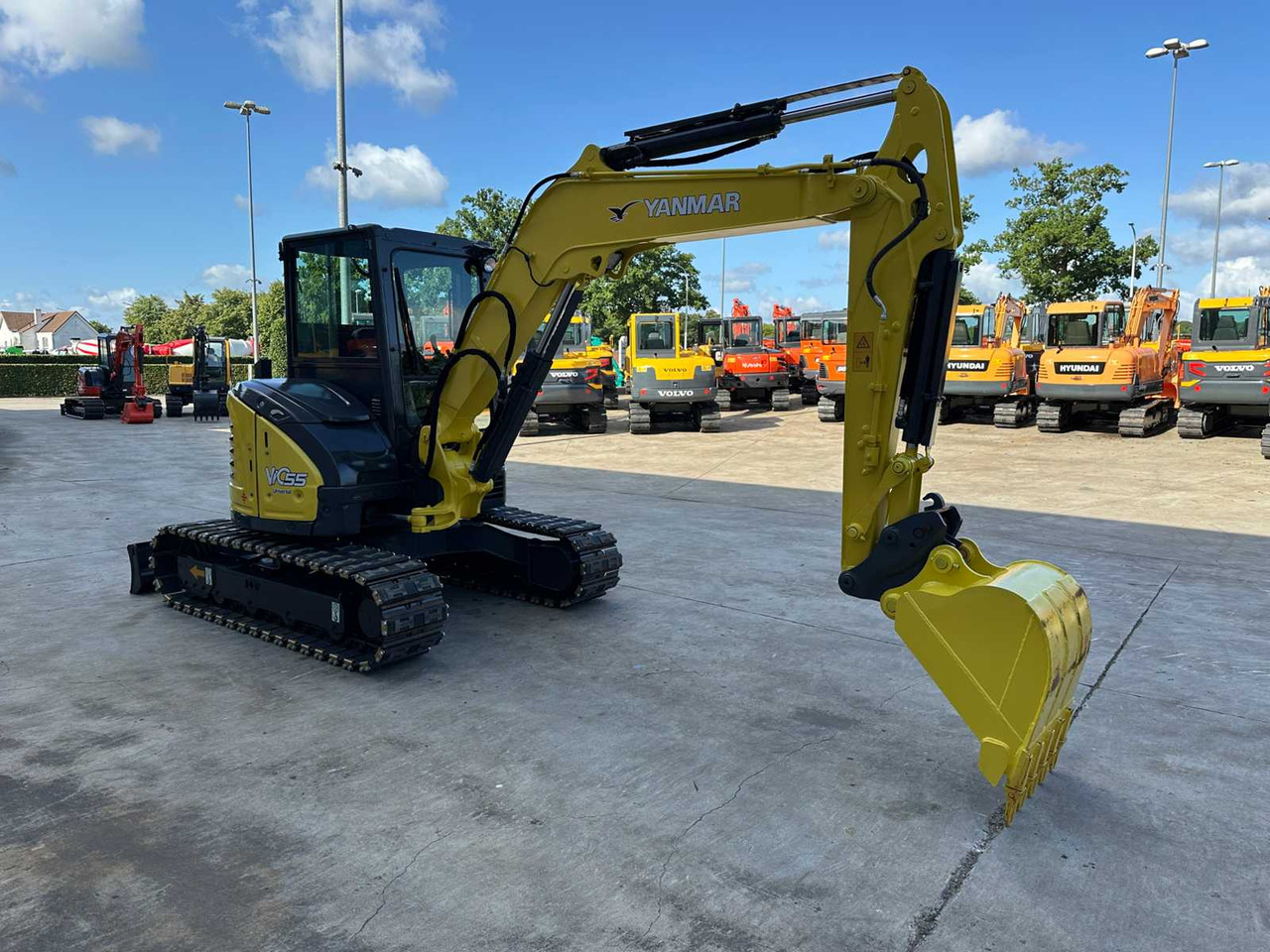 Yanmar Vio55-6B - Lintekskavaator: pilt 3 Yanmar Vio55-6B - Lintekskavaator: pilt 3
