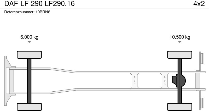 DAF LF 290 LF290.16 - Kasti veoauto: pilt 4 DAF LF 290 LF290.16 - Kasti veoauto: pilt 4