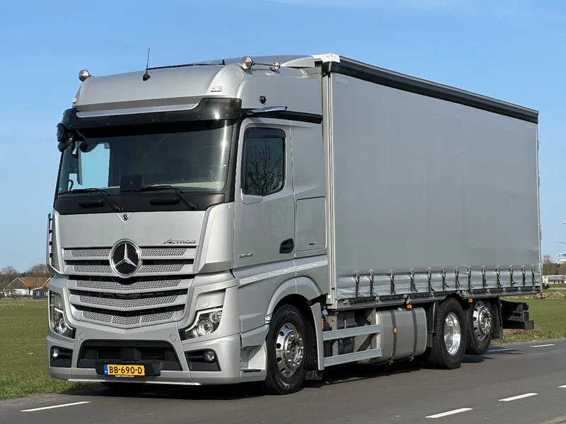 Mercedes-Benz Actros 2545 ACTOS 2545LL. - Tent veoauto: pilt 1 Mercedes-Benz Actros 2545 ACTOS 2545LL. - Tent veoauto: pilt 1
