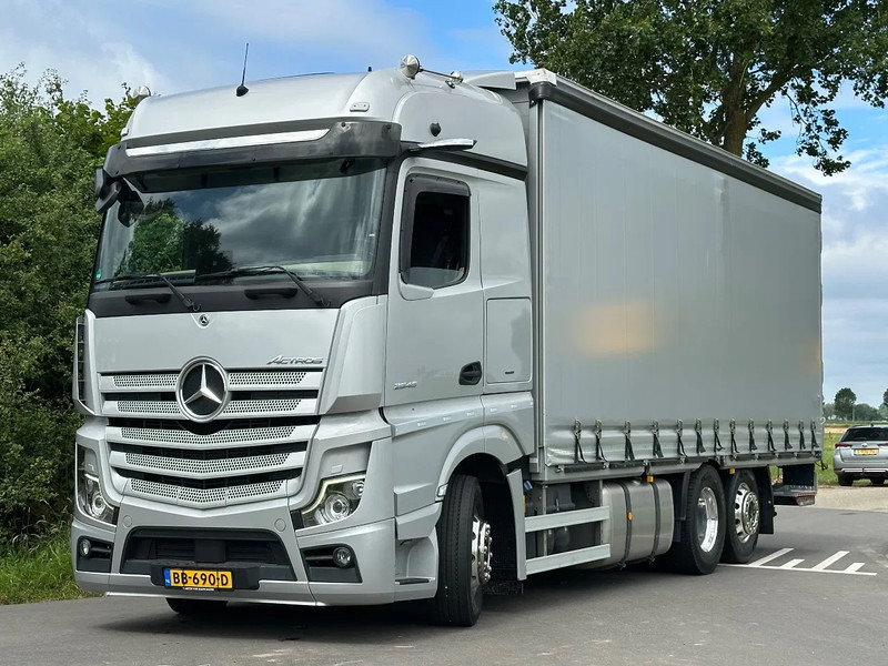Mercedes-Benz Actros ACTROS 2545LL EURO6. 2021. Schuifzeil Bakwagen met Laadklep. - Tent veoauto: pilt 1 Mercedes-Benz Actros ACTROS 2545LL EURO6. 2021. Schuifzeil Bakwagen met Laadklep. - Tent veoauto: pilt 1