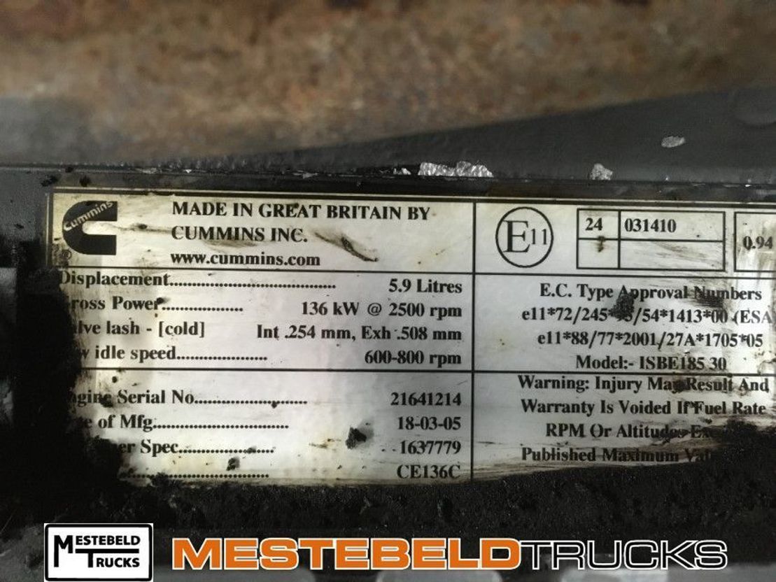 DAF Motor CE - Mootor - Veoauto: pilt 5 DAF Motor CE - Mootor - Veoauto: pilt 5