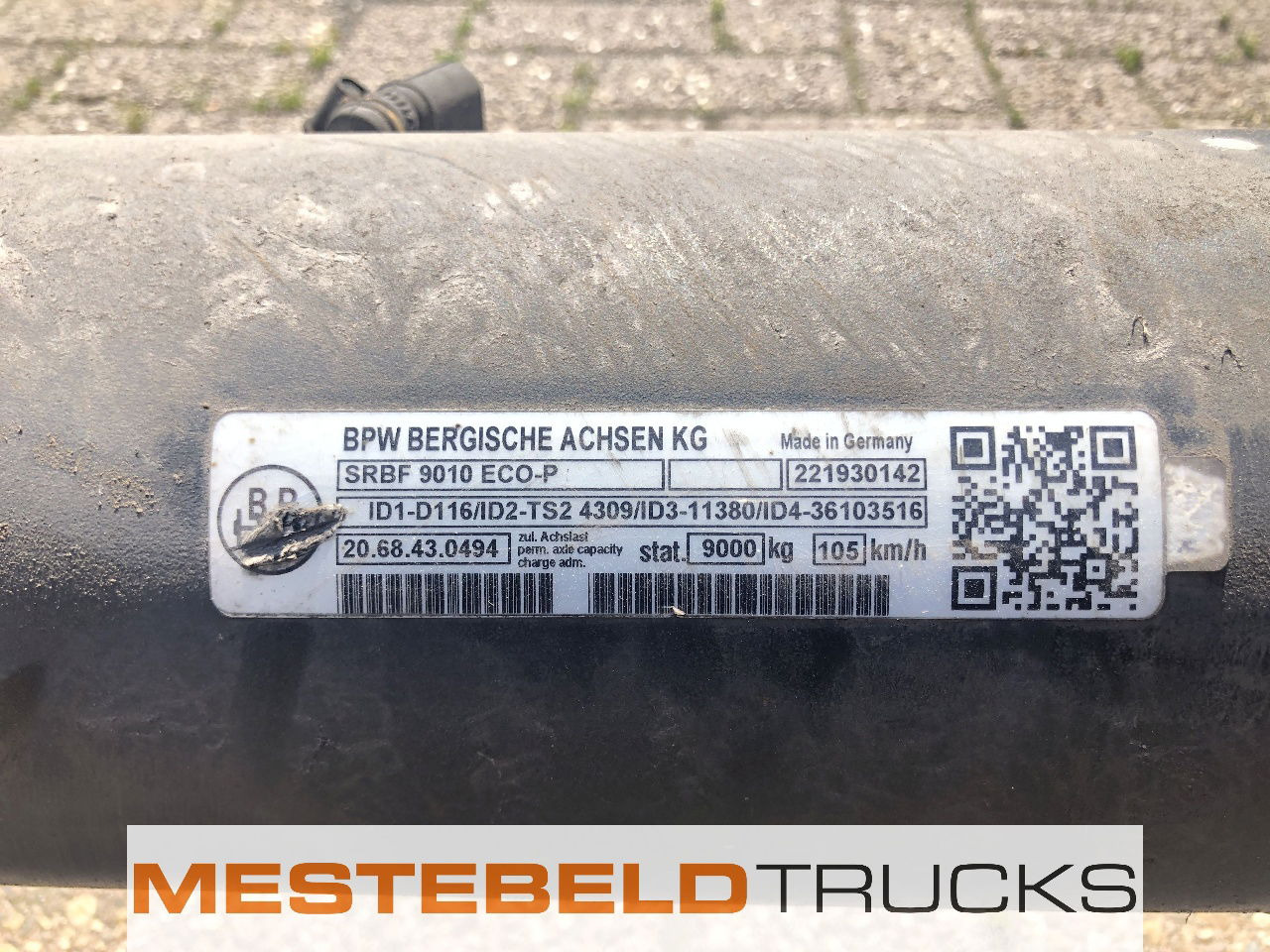 Kögel BPW Srbf 9010 ECO-P - Tagatelg - Veoauto: pilt 4 Kögel BPW Srbf 9010 ECO-P - Tagatelg - Veoauto: pilt 4