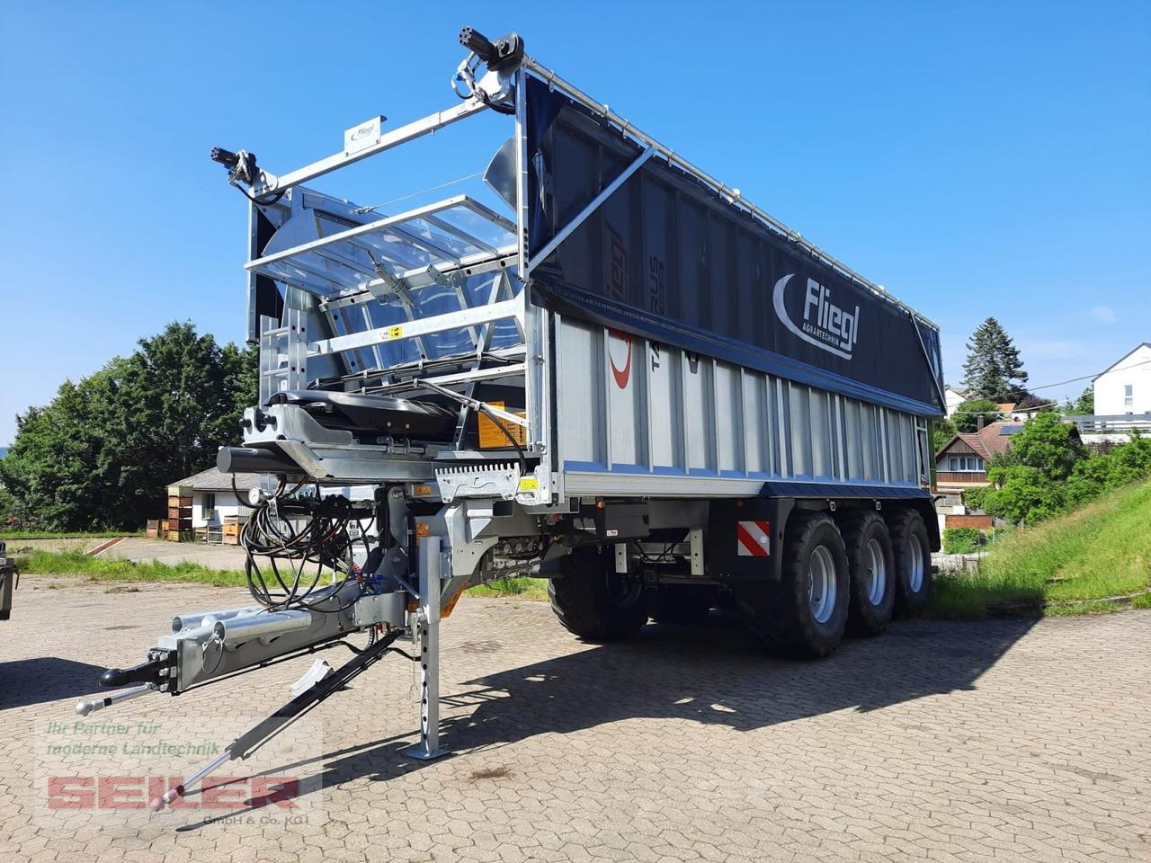 Fliegl ASW 391 TAURUS FOX 50m³ ZWL + Top Lift Light - Iselaadiv vanker: pilt 4 Fliegl ASW 391 TAURUS FOX 50m³ ZWL + Top Lift Light - Iselaadiv vanker: pilt 4