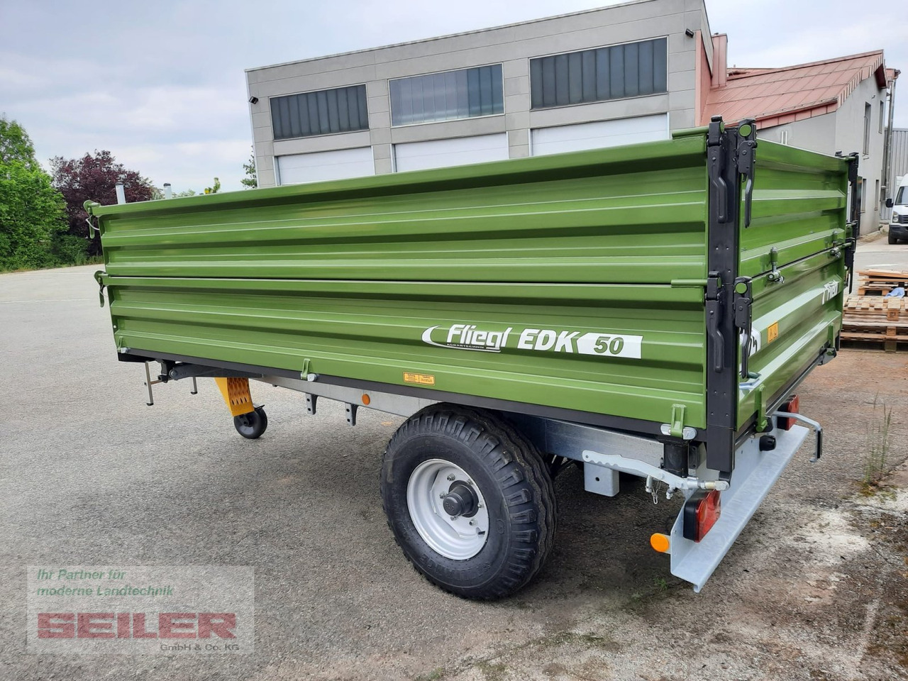 Fliegl EDK 50 FOX + Aufbau 400 mm - Põllutöö järelhaagis: pilt 4 Fliegl EDK 50 FOX + Aufbau 400 mm - Põllutöö järelhaagis: pilt 4