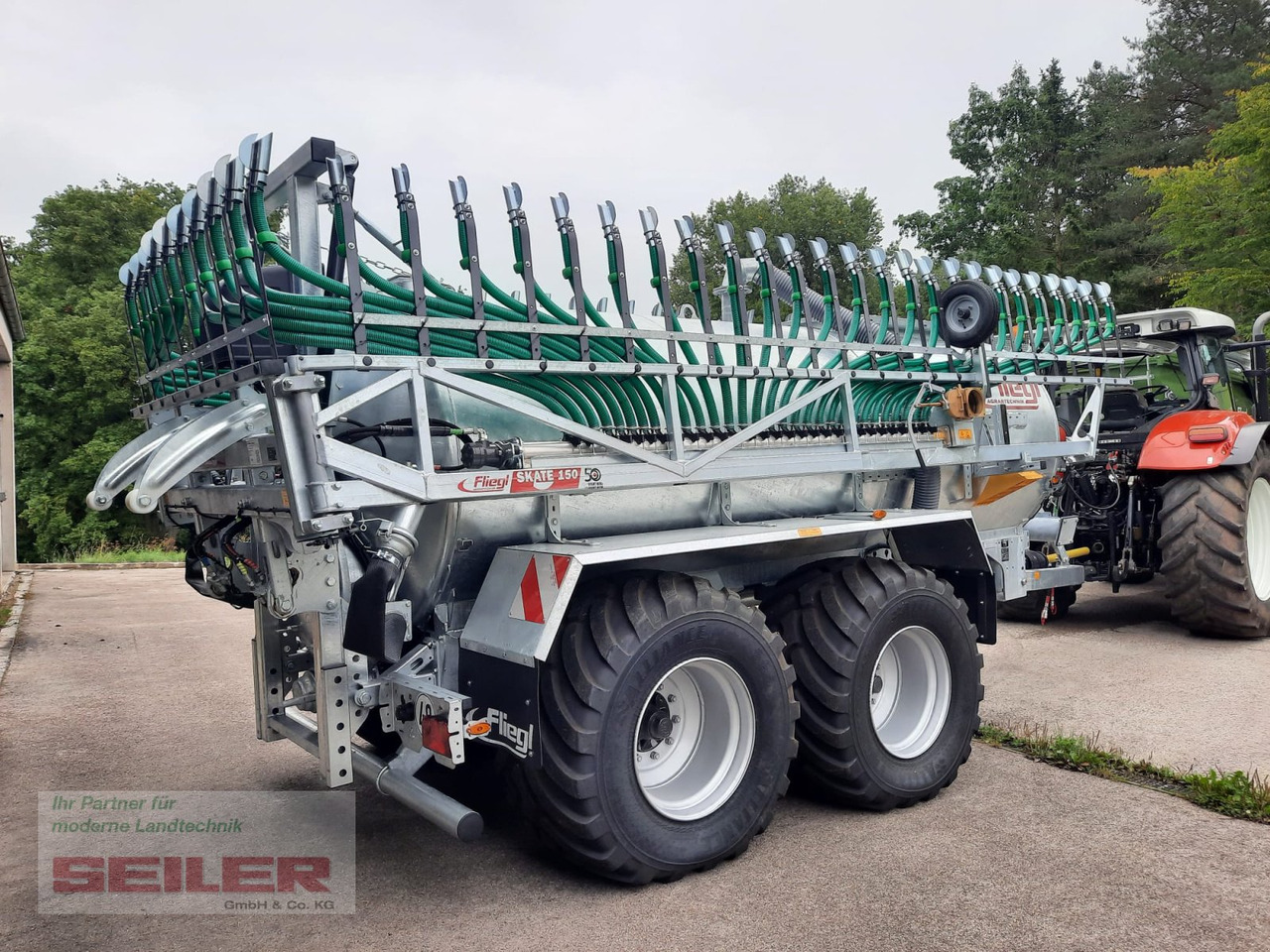 Fliegl PFW 12000 Maxx Line Tandem + Skate 150 12m³ / 15 m - Lägapütt: pilt 4 Fliegl PFW 12000 Maxx Line Tandem + Skate 150 12m³ / 15 m - Lägapütt: pilt 4