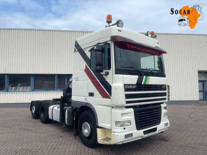 DAF XF 95.380 6X2 Manual-Gear 15T Crane Euro 4 - Sadulveok: pilt 1 DAF XF 95.380 6X2 Manual-Gear 15T Crane Euro 4 - Sadulveok: pilt 1