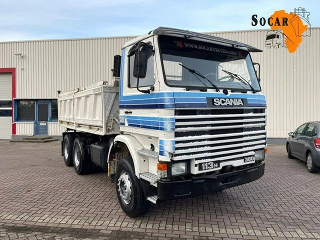 Scania 113H 380 6x4 Tipper - Kallurauto: pilt 1 Scania 113H 380 6x4 Tipper - Kallurauto: pilt 1