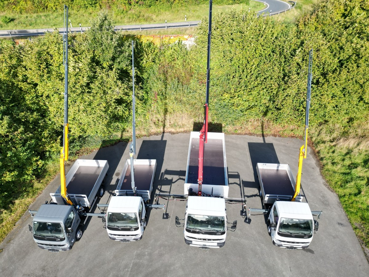FUSO 3S15 Alu Pritsche 2.80m Ladekran Bohrgerät liising FUSO 3S15 Alu Pritsche 2.80m Ladekran Bohrgerät: pilt 14