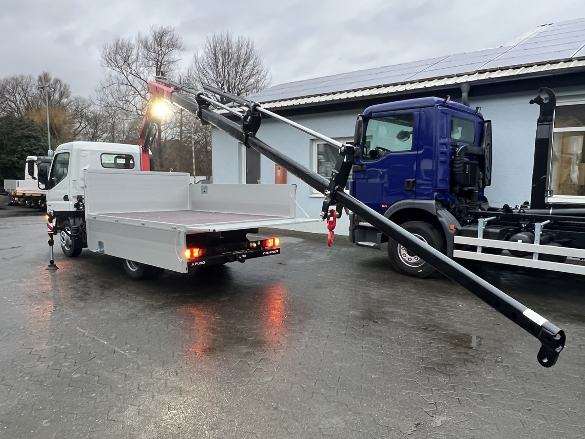 FUSO 3S15 Alu Pritsche 2.80m Ladekran Funk! sofort ve - Kraanaga veoauto, Madelauto: pilt 4 FUSO 3S15 Alu Pritsche 2.80m Ladekran Funk! sofort ve - Kraanaga veoauto, Madelauto: pilt 4