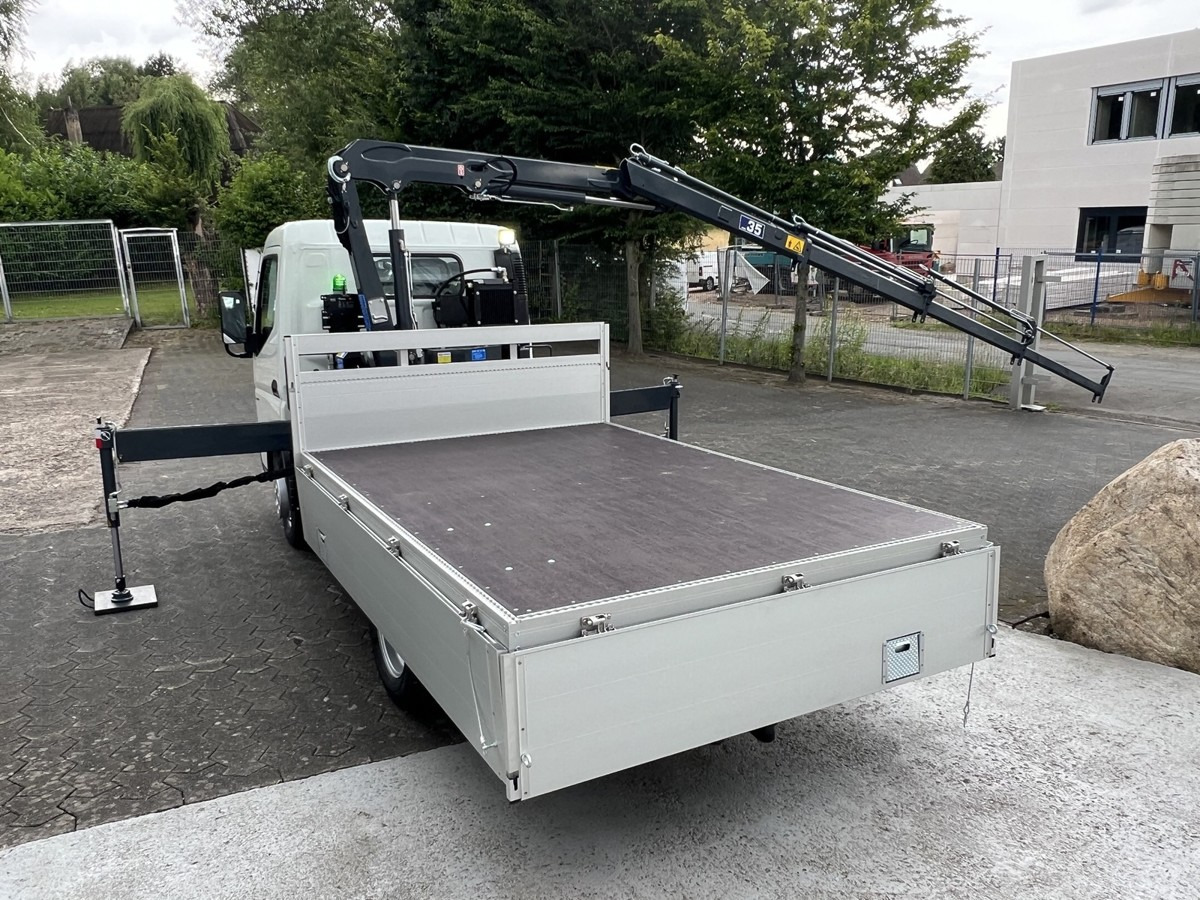 Uus Madelauto FUSO 3S15 Alu Pritsche 2.80m Ladekran: pilt 11