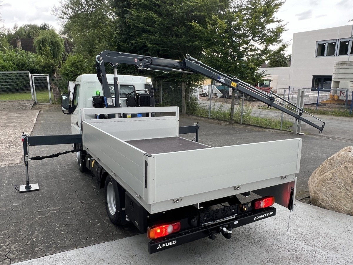 Uus Madelauto FUSO 3S15 Alu Pritsche 2.80m Ladekran: pilt 10