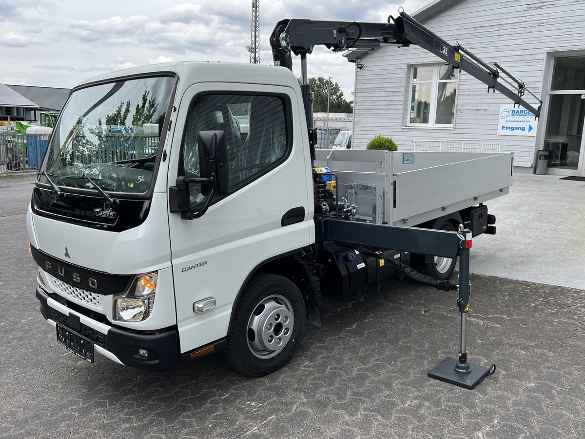 Uus Madelauto FUSO 3S15 Alu Pritsche 2.80m Ladekran: pilt 15