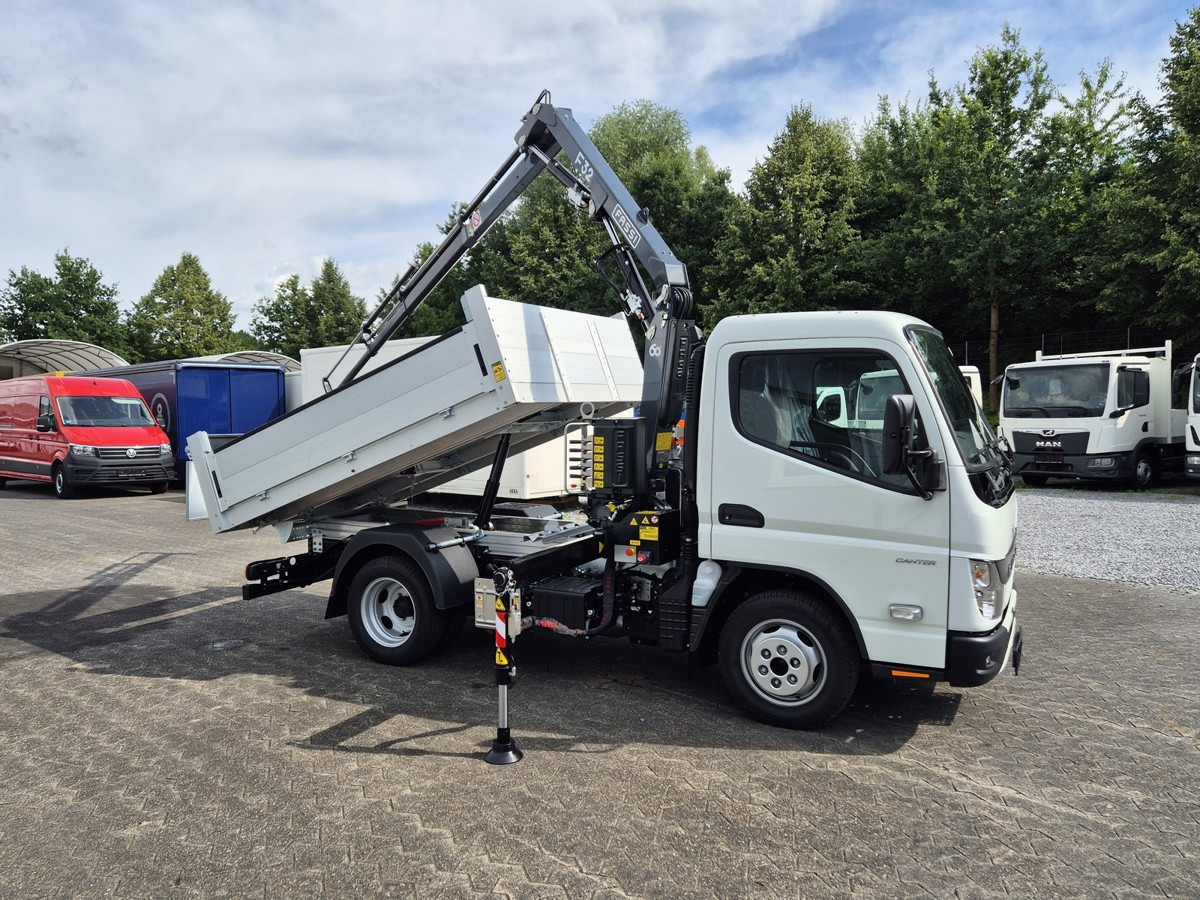 FUSO 3S15 Alukipper mit Ladekran Funk 3 x hydr. - Tarbesõiduk kallur: pilt 3 FUSO 3S15 Alukipper mit Ladekran Funk 3 x hydr. - Tarbesõiduk kallur: pilt 3