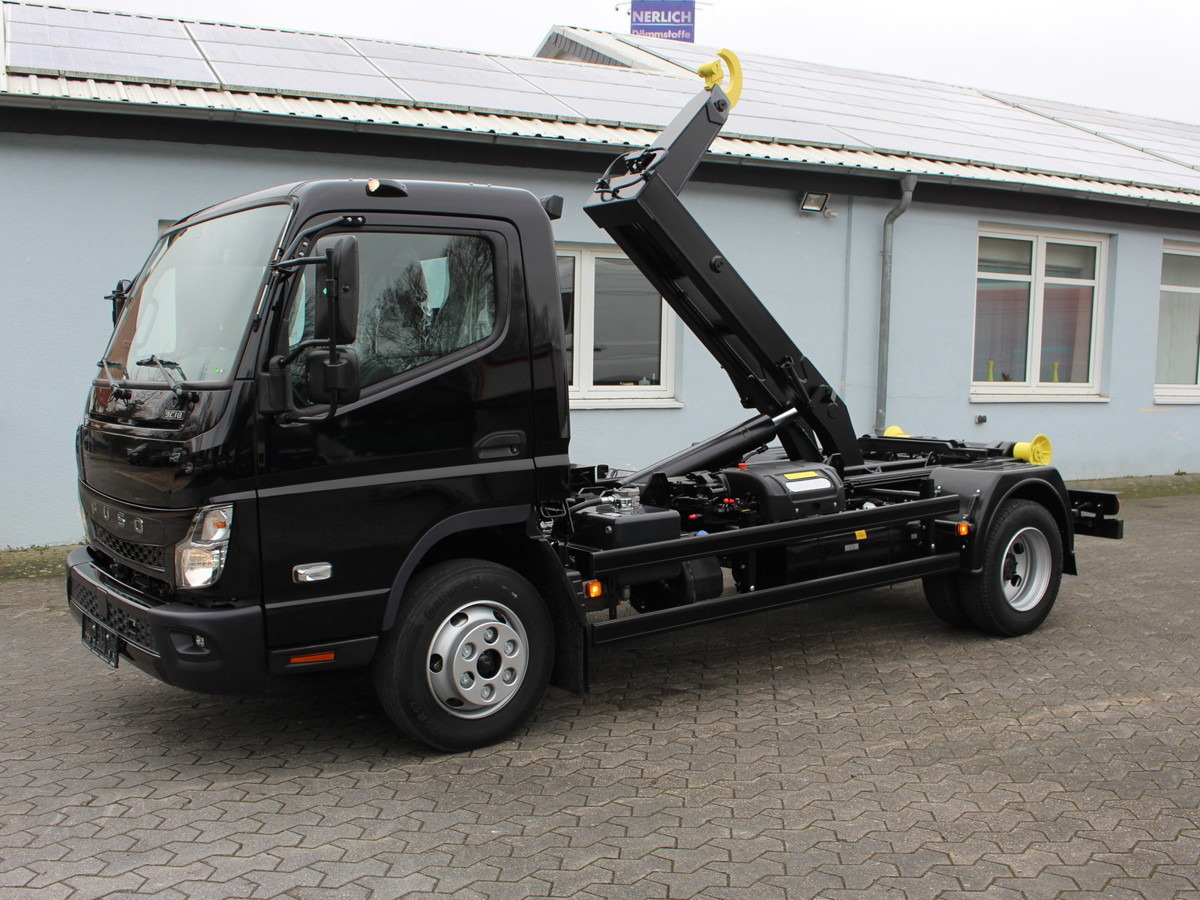 FUSO Canter FUSO 9C18 Duonic City Abrollkipper Black - Konkstõstukiga veoauto, Kraanaga veoauto: pilt 1 FUSO Canter FUSO 9C18 Duonic City Abrollkipper Black - Konkstõstukiga veoauto, Kraanaga veoauto: pilt 1
