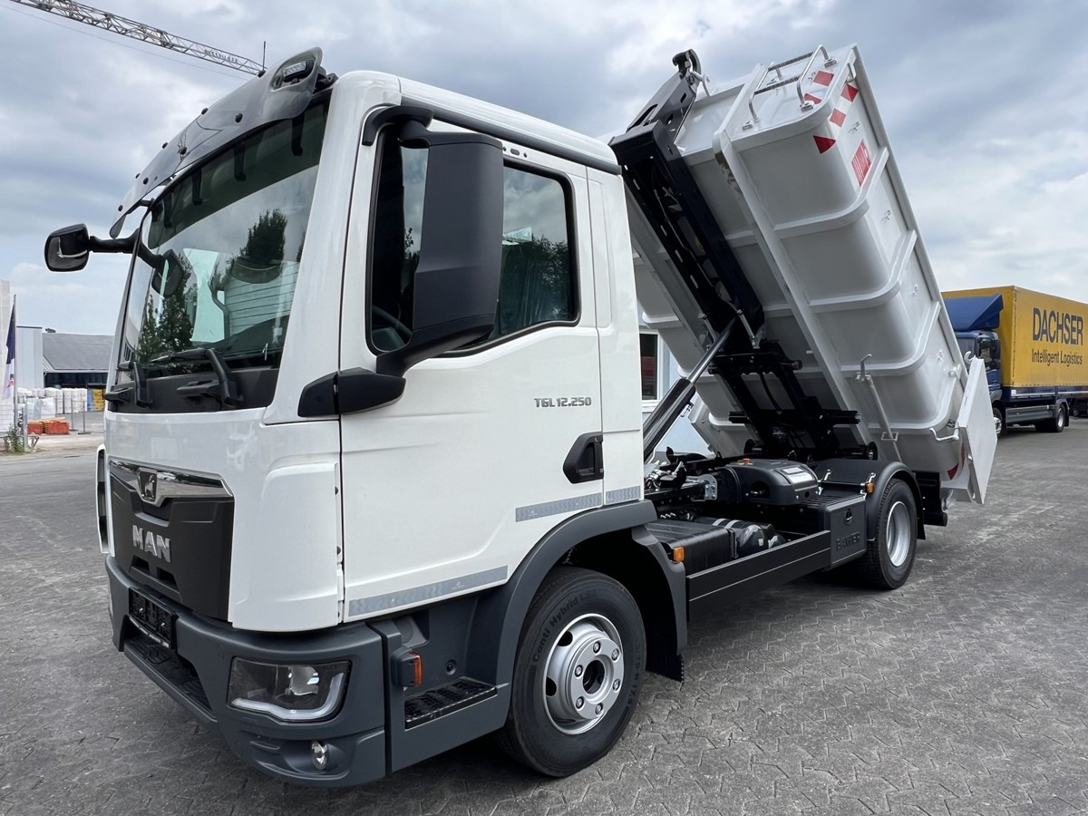 MAN TGL 12.250 BL NEU City Abrollkipper PowerMatic s - Konkstõstukiga veoauto: pilt 2 MAN TGL 12.250 BL NEU City Abrollkipper PowerMatic s - Konkstõstukiga veoauto: pilt 2