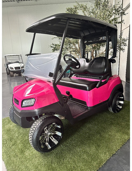 Club Car Tempo Pink with new battery pack - Golfiauto: pilt 1 Club Car Tempo Pink with new battery pack - Golfiauto: pilt 1