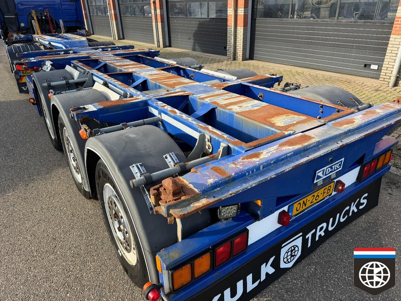 D-Tec FLEXITRAILER Multi - 2x 20-30-40-45 HC / 2x LIFT AXLE - Konteinerveduk/ Tõstukiga poolhaagis: pilt 5 D-Tec FLEXITRAILER Multi - 2x 20-30-40-45 HC / 2x LIFT AXLE - Konteinerveduk/ Tõstukiga poolhaagis: pilt 5