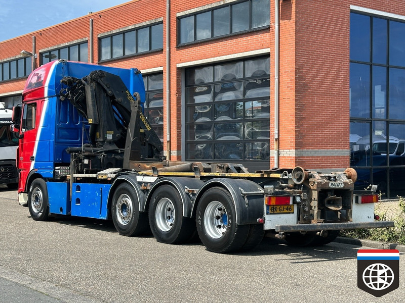 DAF FAK XF105 510 * MANUAL 16x ZF ** PALLFINGER PK20002 ** PALIFT HOOK 25t ** 8X2/4 - Kraanaga veoauto: pilt 4 DAF FAK XF105 510 * MANUAL 16x ZF ** PALLFINGER PK20002 ** PALIFT HOOK 25t ** 8X2/4 - Kraanaga veoauto: pilt 4
