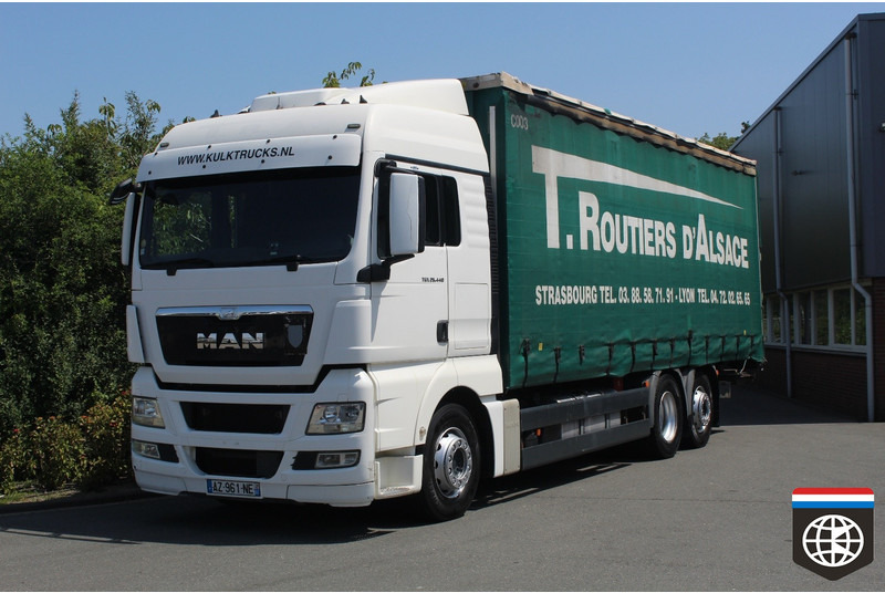 MAN TGX 26 440 RETARDER - NIGHT A/C - Tent veoauto: pilt 1 MAN TGX 26 440 RETARDER - NIGHT A/C - Tent veoauto: pilt 1